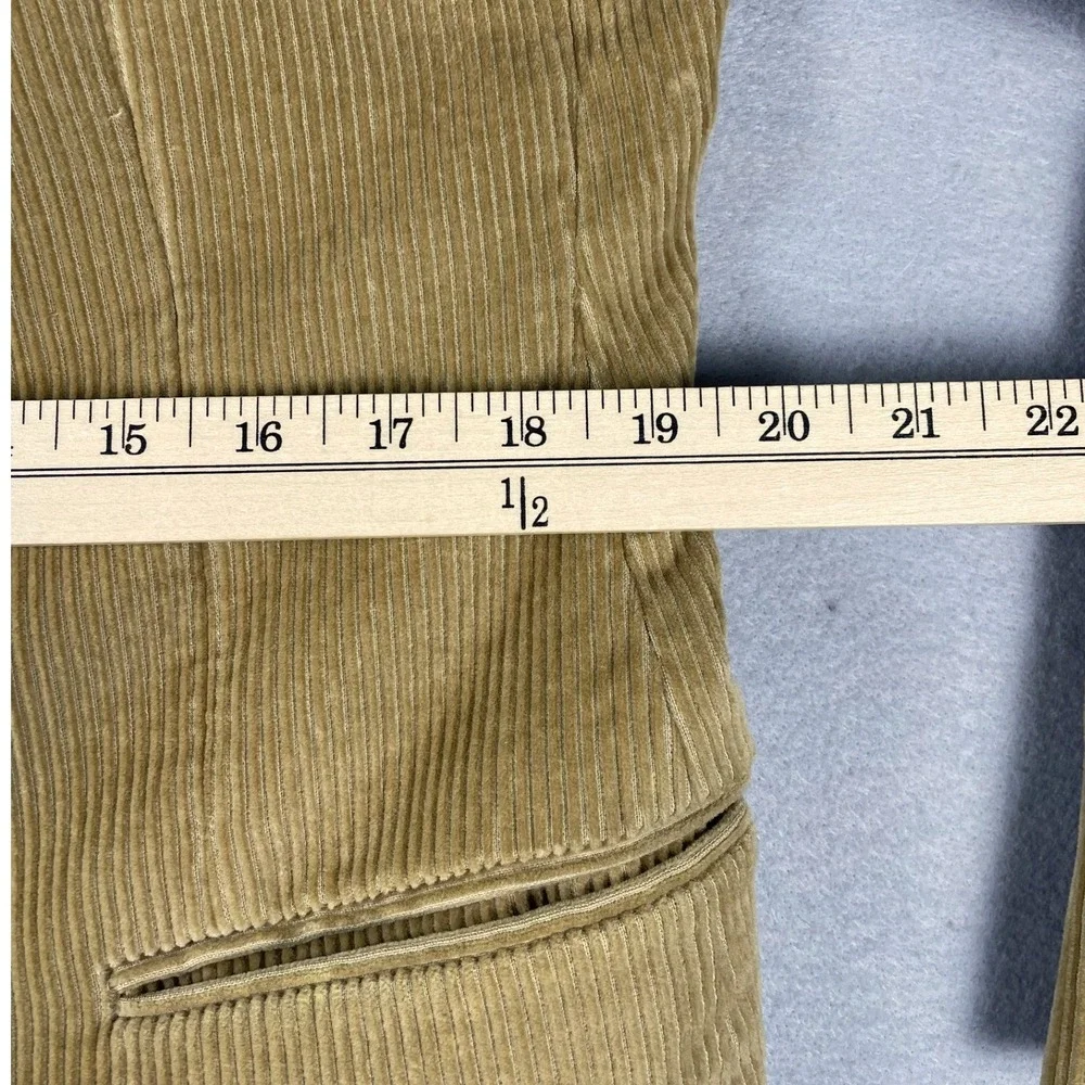 Lauren Ralph Lauren Blazer Mens 40R Tan Corduroy Sport Coat Elbow Patches
